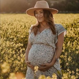 Vici floral bump friendly dress.